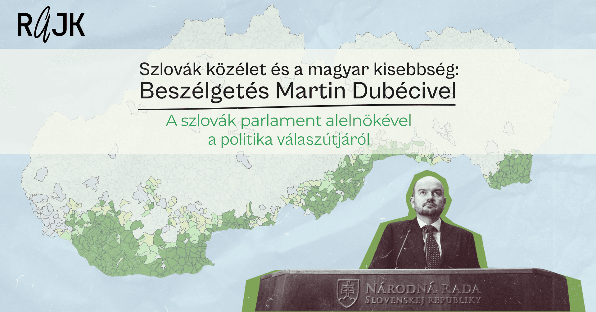 Szlovák közélet és a magyar kisebbség: beszélgetés Martin Dubécivel
